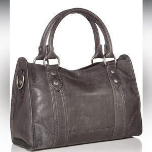 Frye Melissa Zip Leather Satchel NWT
